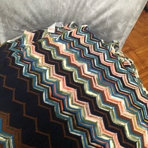 Missoni multi blue color wrap